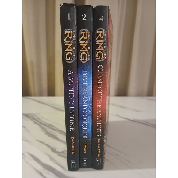 Infinity Ring Book Series Books 1, 2, 4 Hardcover - Picture 3 of 6